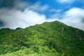 Tropical Rain Forest Mountain view Ã¢â¬â Abstract nature travel background Royalty Free Stock Photo